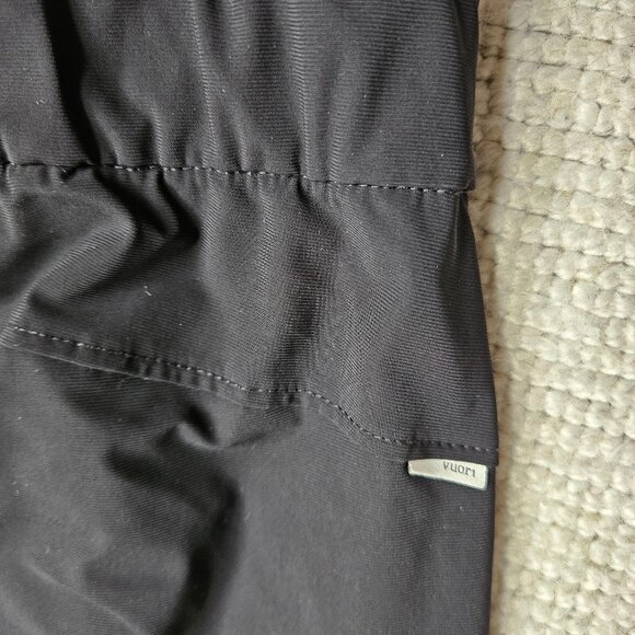 Vuori Miles Ankle Pants Black Large L Athleisure Casual Outdoor Stretch Pull-On - Picture 5 of 12